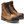 Load image into Gallery viewer, mens brown logger boot with orange line along tan soles. Black toe and tongue
