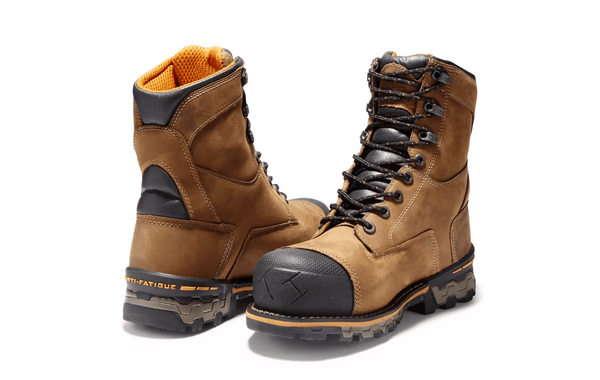 Timberland Men's 8" Boondock Waterproof Work Boot - Comp Toe MENS LACEWATRPROOFSAFETY TOETIMBERLAND