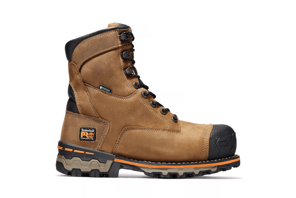 Timberland Men's 8" Boondock Waterproof Work Boot - Comp Toe MENS LACEWATRPROOFSAFETY TOETIMBERLAND