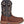 Load image into Gallery viewer, Mens dark brown boots with navy shaft and white embroidery right view
