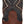 Load image into Gallery viewer, Mens dark brown boots with navy shaft and white embroidery front view
