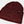 Load image into Gallery viewer, alternate view of red cuffed beanie with tough duck tag sewn on hem
