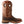 Load image into Gallery viewer, Boot with light brown embroidered shaft, red and dark brown soles
