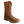 Load image into Gallery viewer, Mens brown cowboy boots with embroidered shaft with teardrop holes in them
