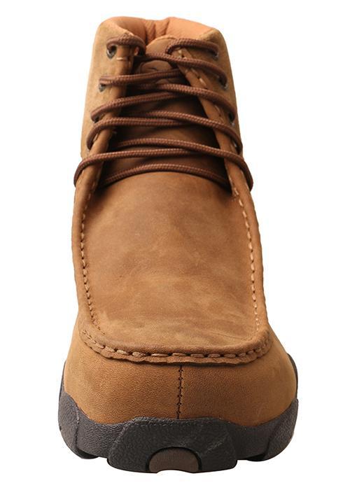 Laced Midheight boots w/ various shades of brown front