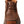 Load image into Gallery viewer, Mens Brown Letather shoe with orange patches and X logo front view

