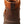 Load image into Gallery viewer, Mens Brown Letather shoe with orange patches and X logo rear view
