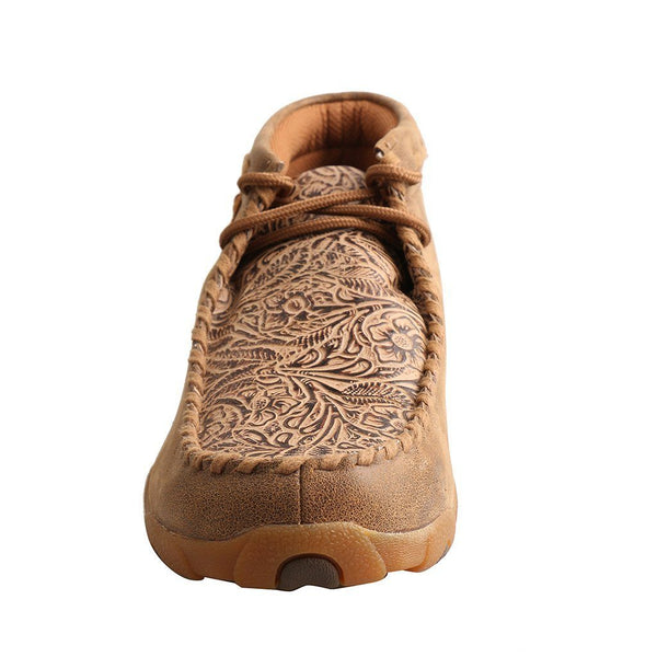 Twisted X Women's - 4" Tan Print Leather Moc Chukka WOMENS BOOT SHOE/MOCINTWISTED X BOOTS