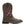 Load image into Gallery viewer, side view mens distressed brown pull-on boot with american flag claw cut outs on shaft
