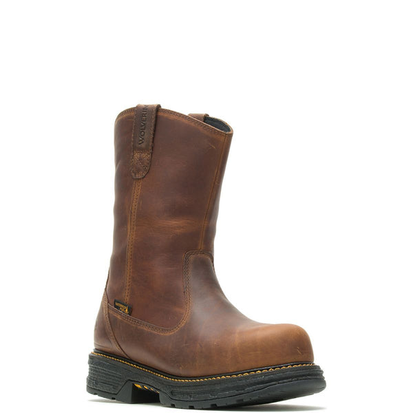 All Brown Boot with leather tag