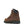 Load image into Gallery viewer, Brown Waterproof Plus Boots with yellow laces and trim back left view
