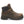 Load image into Gallery viewer, Dark Brown Boots with gold eyelets and brown laces. Dark Brown Sole. Right View
