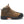 Load image into Gallery viewer, Steel Toe Brown Wolverine Boots with black sole and brown laces side view
