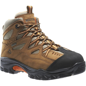 Wolverine Men's Durant Waterproof Hiker - Round Steel Toe MENS LACEWATRPROOFSAFETY TOEWOLVERINE WORLD WIDE, INC