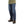 Load image into Gallery viewer, man in dark green shirt waring jeans side view
