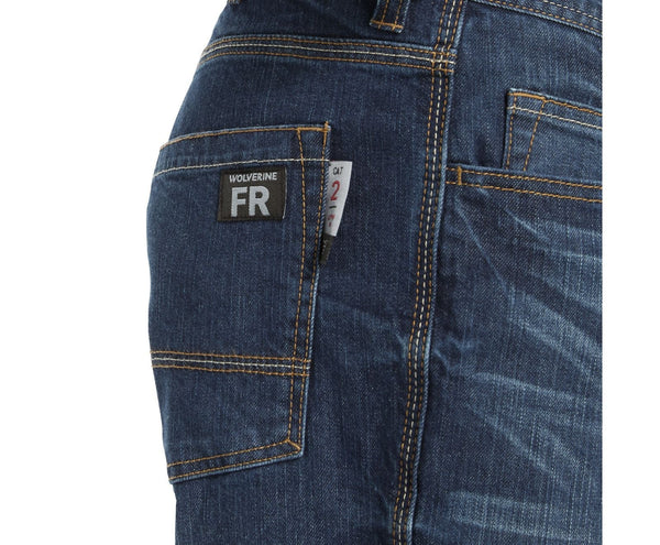 Wolverine Men's Fire Resistant Stretch Dark Denim Jeans ME.AP.FLAME RESISTANTWOLVERINE WORLD WIDE, INC