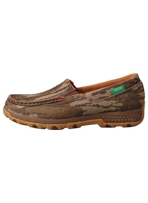 Women’s Mossy Oak Slip - On Driving Moc Eco WOMENS BOOT SHOE/MOCINTWISTED X BOOTS