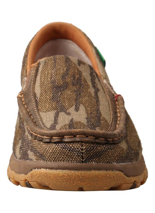 Desert Pattern Loafers front angle