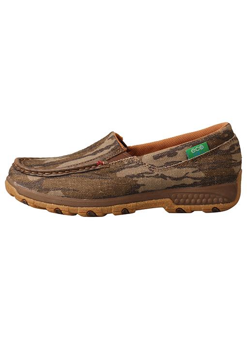 Desert Pattern Loafers side angle
