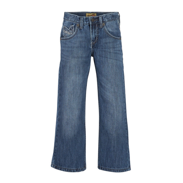 boys vintage bootcut with embroidered pockets