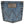 Load image into Gallery viewer, wrangler patch and orange embroidery on light blue jean pocket
