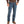Load image into Gallery viewer, Man in Dark Brown Solid button up  and brown belt in rough blue jeans
