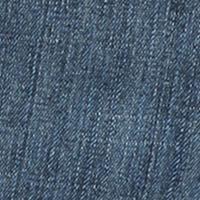 Rough blue jean pattern zoomed in cropped