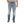 Load image into Gallery viewer, man in grey shirt in rough faded jeans
