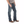 Load image into Gallery viewer, Man in sandy tshirt wearing bootcut jeans side angle
