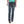 Load image into Gallery viewer, woman in teal wearing faded blue jeans back view
